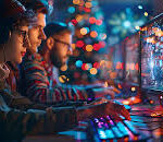 people watching desktop