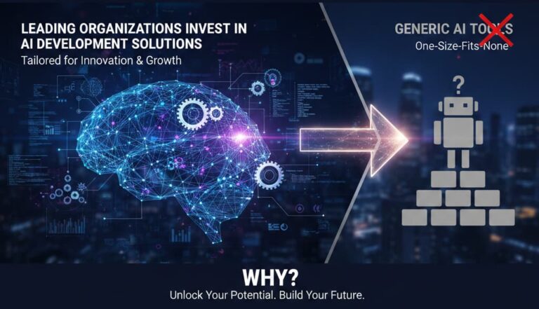 Leading Organizations Invest in AI Development Solutions over Generic AI Tools