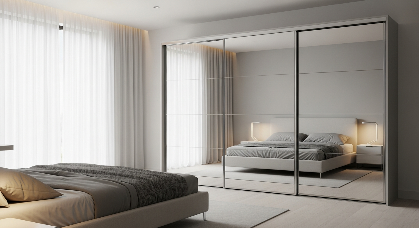 mirror sliding doors