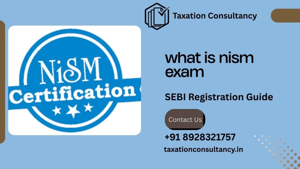 how to apply for nism exam