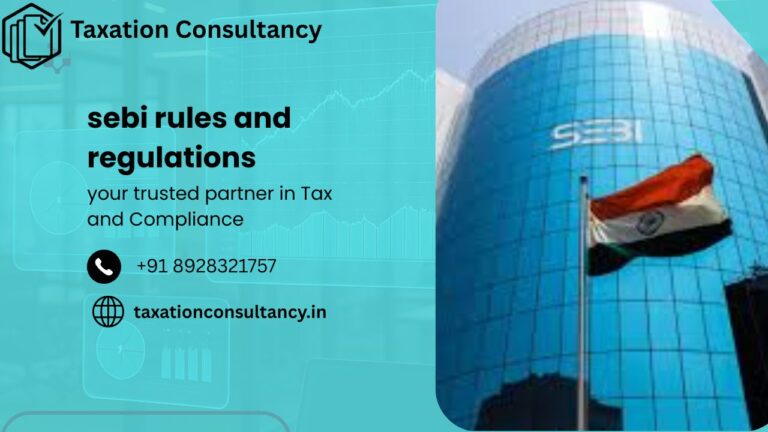 sebi rules and regulations