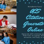 ACS Citation Generator Online