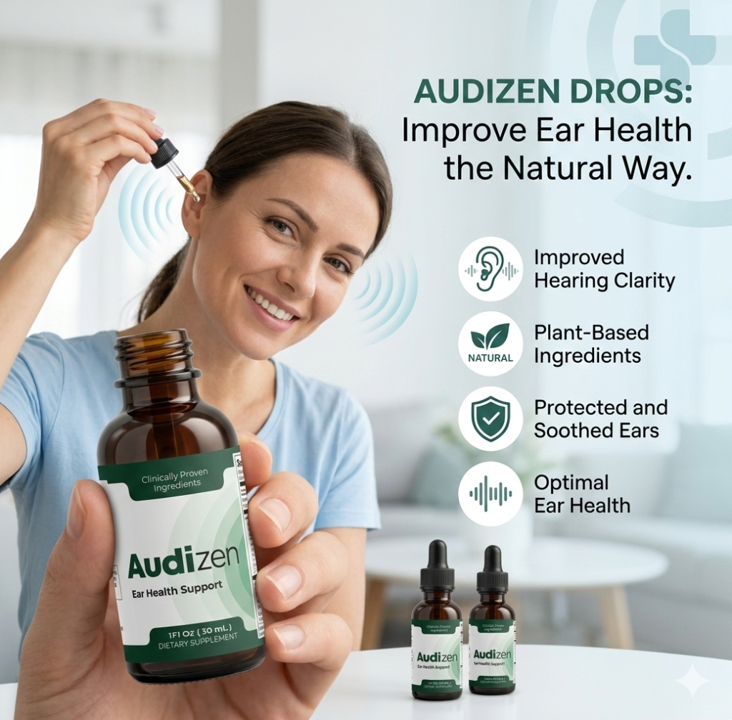 Audizen Drops Improve Ear Health the Natural Way