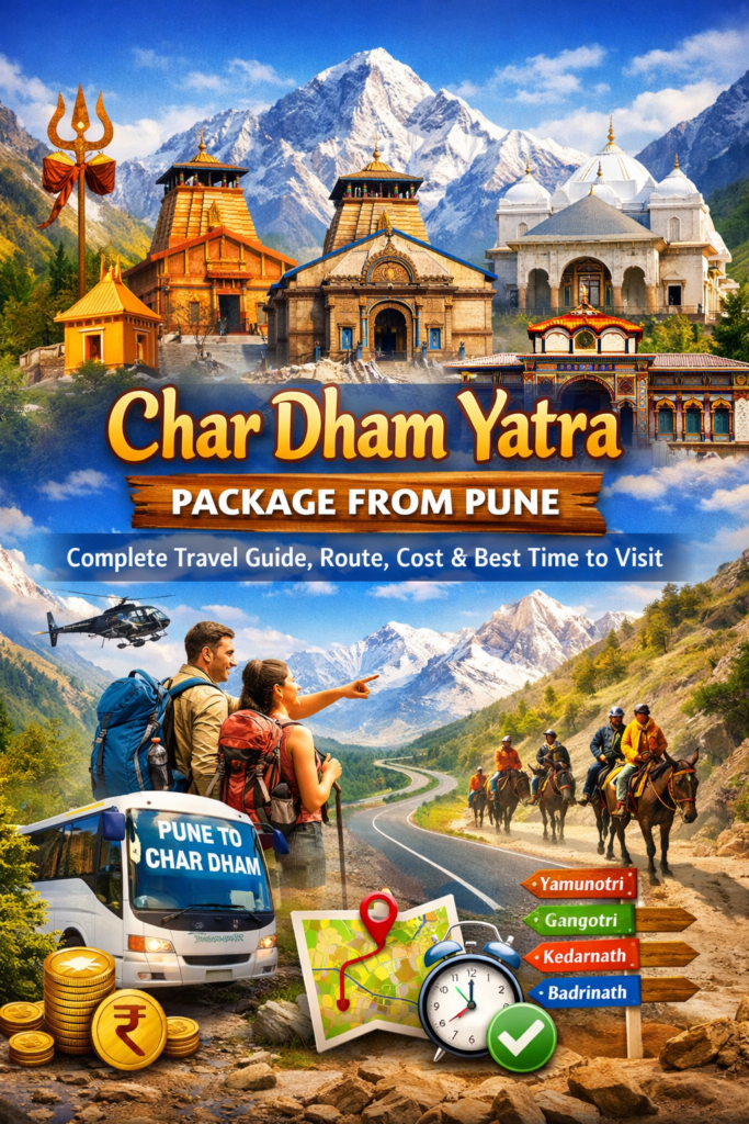 char dham yatra package from pune