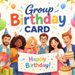 group birthday card
