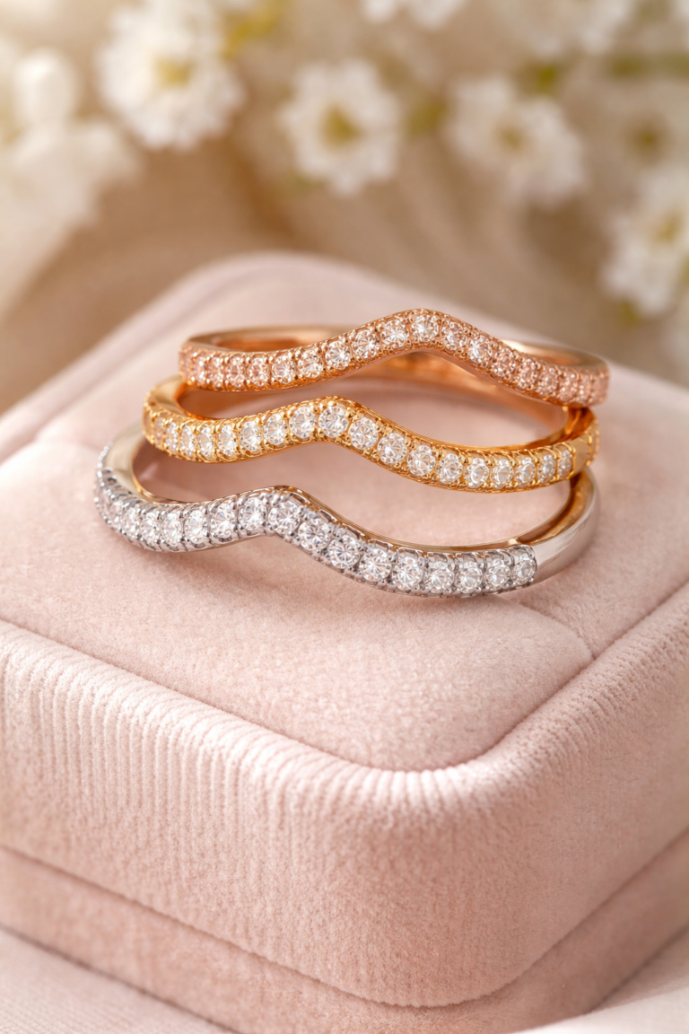 Curved Wedding Bands