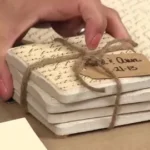 Custom coasters paper