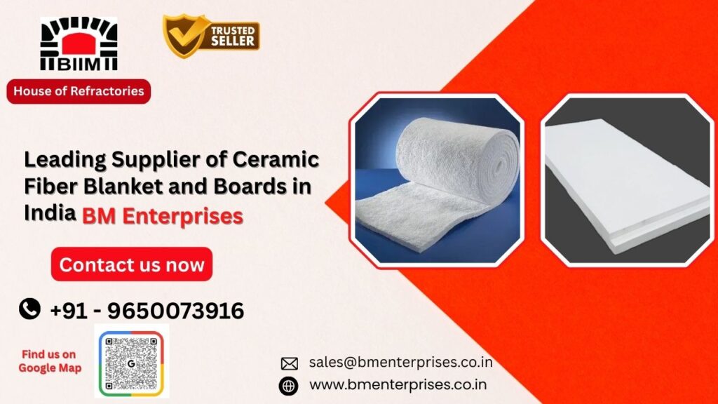 Leading Supplier of Ceramic Fiber Blanket and Boards in India