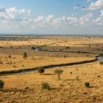 serengeti plain on a map