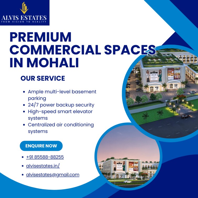 Premium Commercial Spaces in Mohali