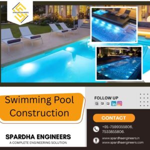 Swimming Pool Construction in Delhi NCR by Spardha Engineers