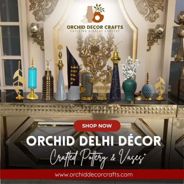 Orchid Delhi premium decorative items elegant home decor by Orchid Decor Crafts