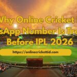 Why Online Cricket ID WhatsApp Number Is Trending Before IPL 2026