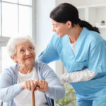 Doctor providing Women’s Services consultation for preventive health care.