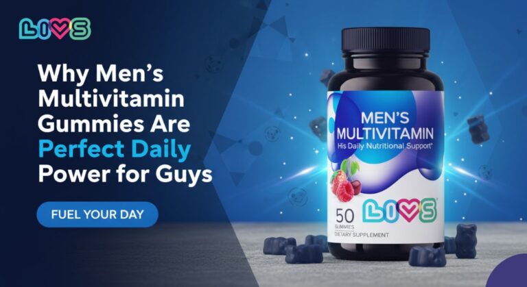 Men's multivitamin gummies bottle gym weights energy power