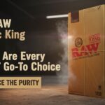 RAW Classic King 1400ct papers light translucent watermark