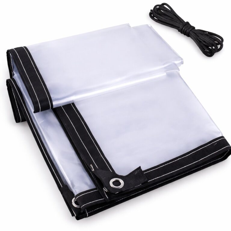 clear tarpaulin