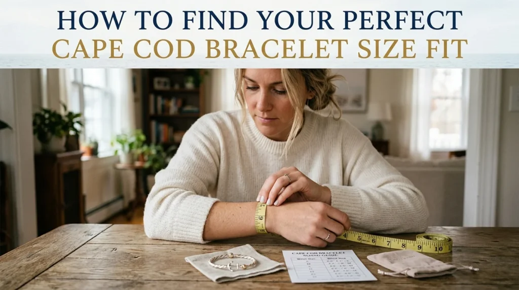 How to Find Your Perfect Cape Cod Bracelet Size Fit