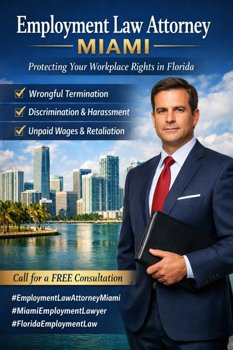 Employment Law Attorney Miami