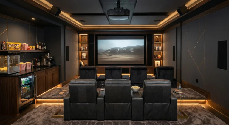 Create a Luxury Basement That Will Wow Guests