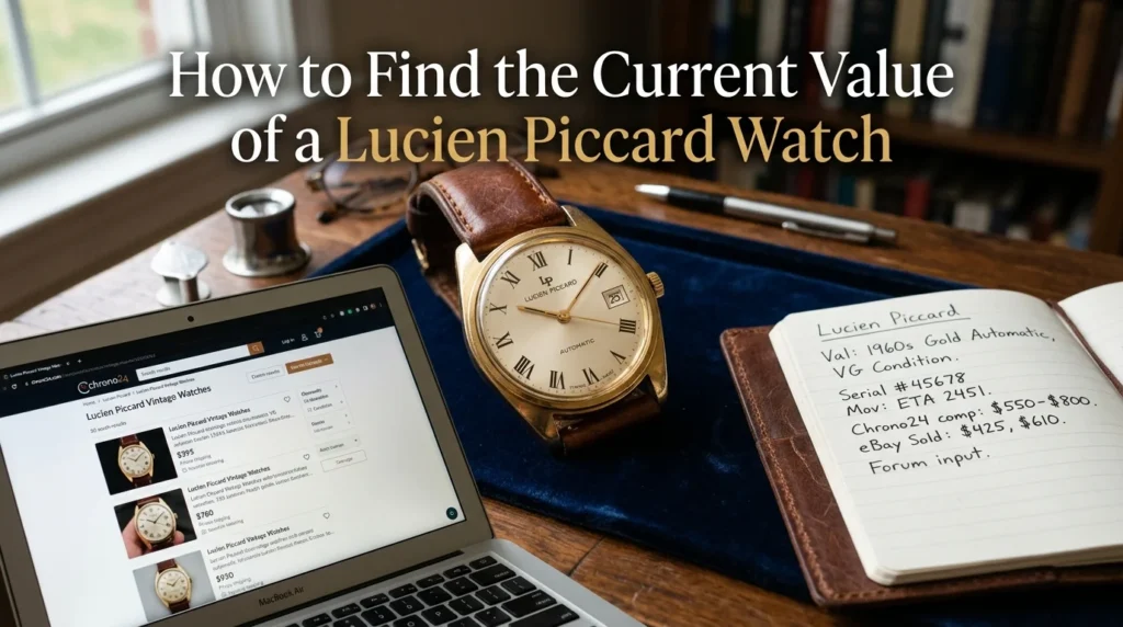 How to Find the Current Value of a Lucien Piccard Watch