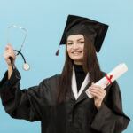 MBBS Abroad guide showing students studying in international medical colleges with Axis Institutes support