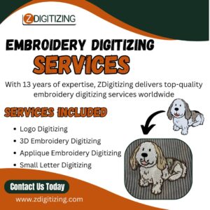 Premier Logo Digitizing Service USA for High Quality Embroidery Results