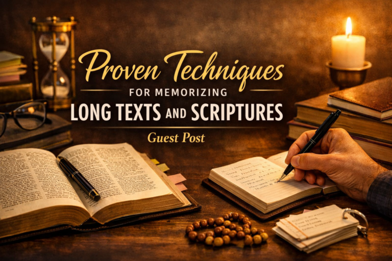 Proven Techniques for Memorizing Long Texts and Scriptures