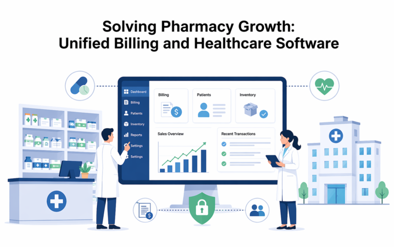 Solving Pharmacy Growth Unified Billing and Healthcare Software