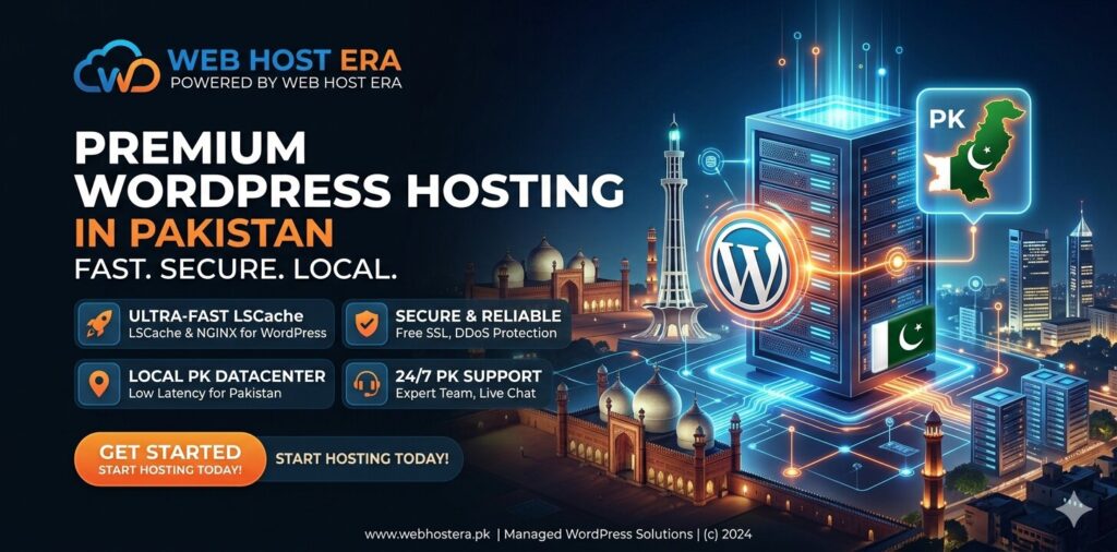 WordPress Hosting in Pakistan