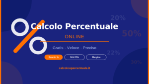 calcolo percentuale