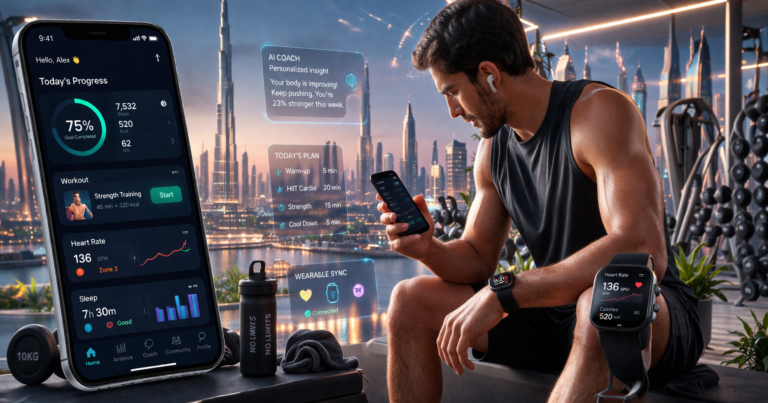 fitness app development dubai