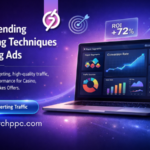 Graph illustrating conversion rate improvements through iGaming ads split testing