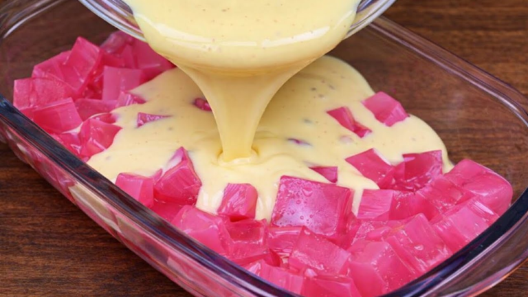 pink gelatin recipe