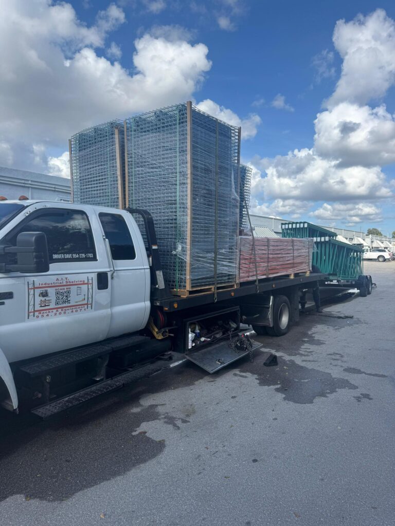 pallet racking delivery for warehouse systems industrial shelving racks