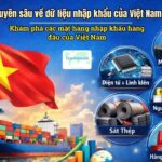 Thông tin chuyên sâu về dữ liệu nhập khẩu của Việt Nam năm 2025: Khám phá các mặt hàng nhập khẩu hàng đầu của Việt Nam
