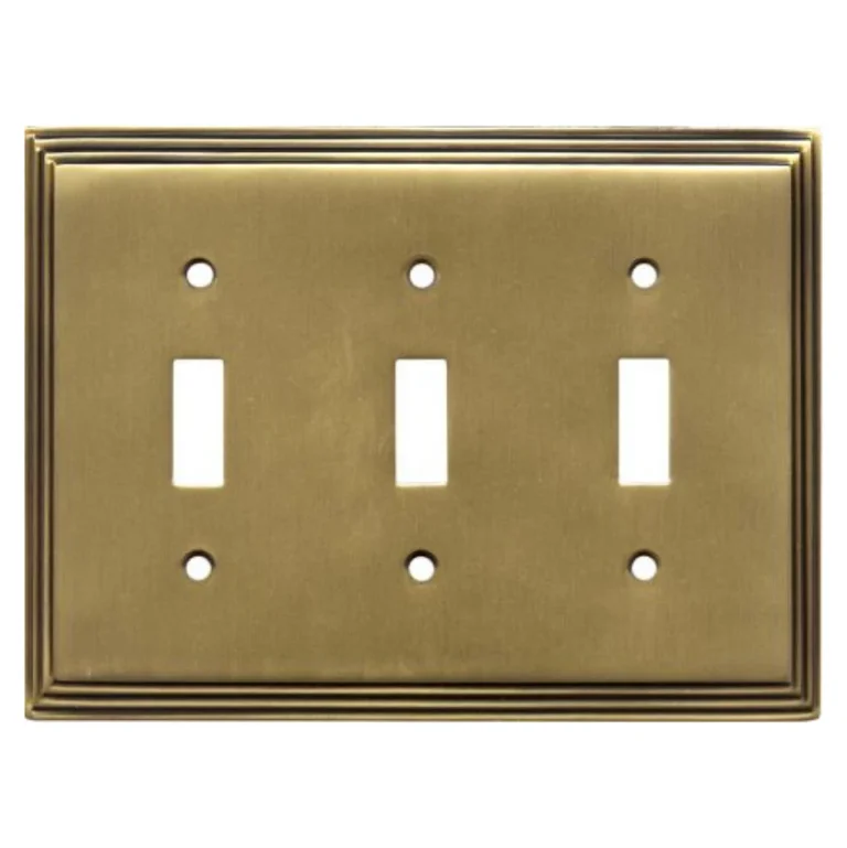 Antique light switch covers