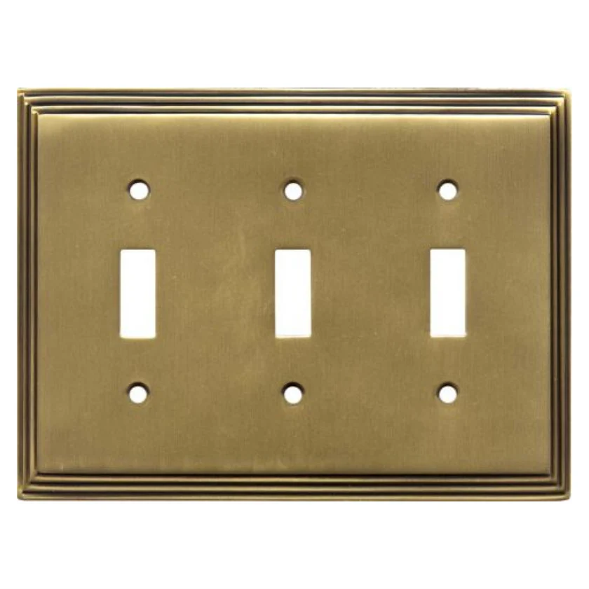 Antique light switch covers
