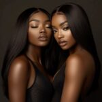 Human hair wigs styling