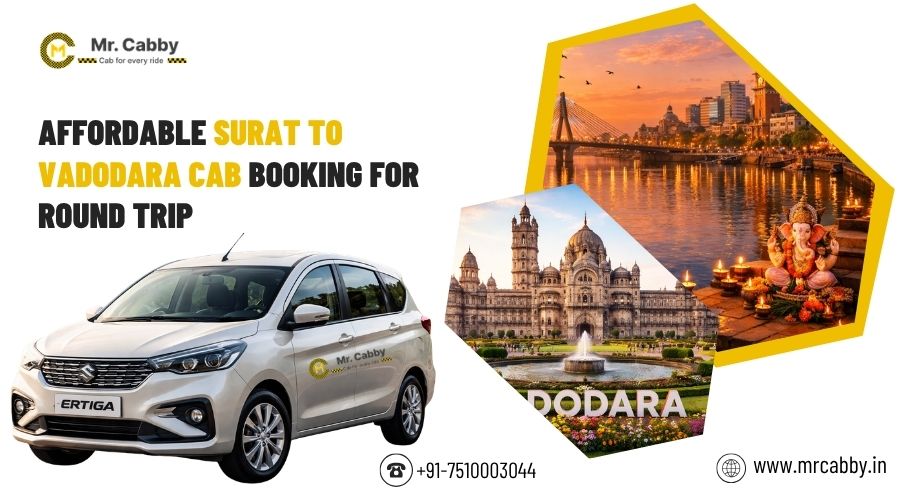 Surat to Vadodara Cab