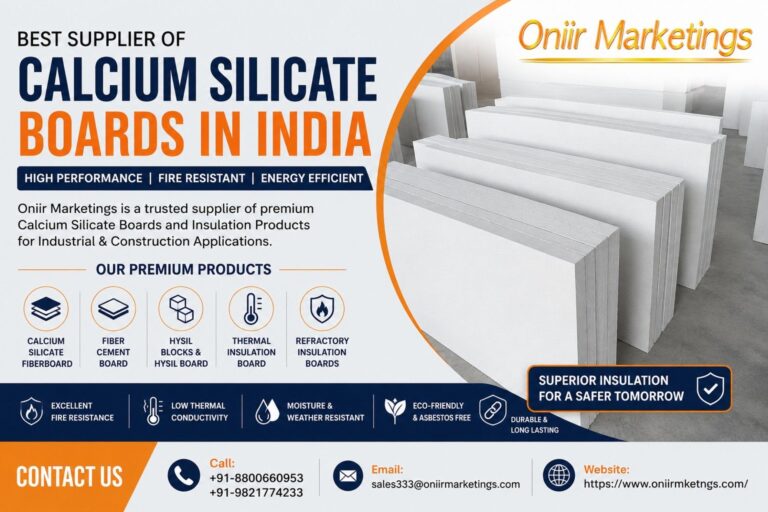 Best Supplier of Calcium Silicate Boards in India