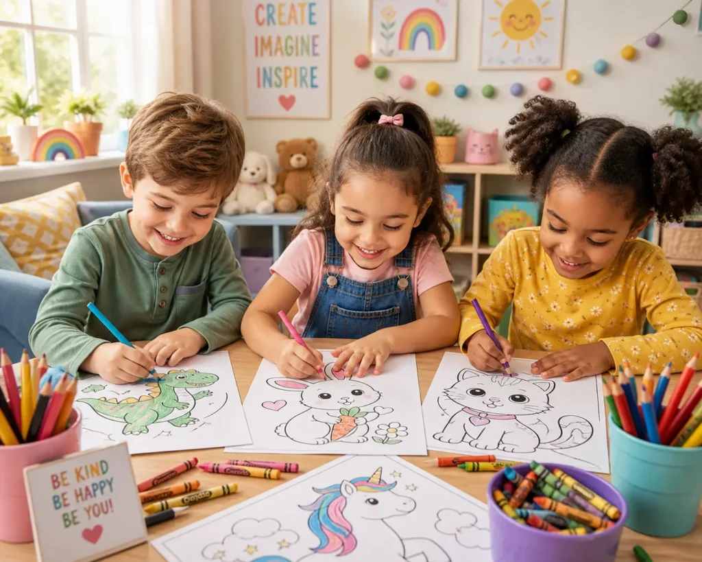 Ausmalbilder Kinder
