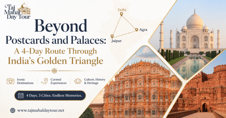Beyond Postcards and Palaces: A 4-Day Route Through India’s Golden Triangle