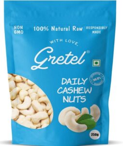 Premium quality cashew kernels displayed for choosing a reliable Cashew Nuts Supplier in India.