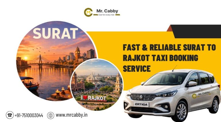 Surat to Rajkot Taxi