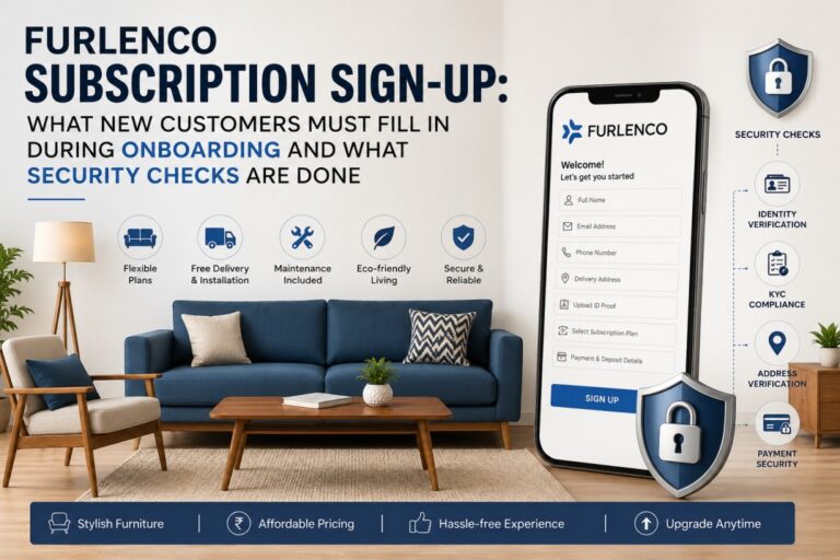 Furlenco Subscription Sign-Up