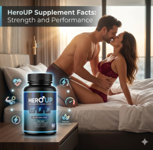 HeroUP Supplement Facts for Strength and Performance