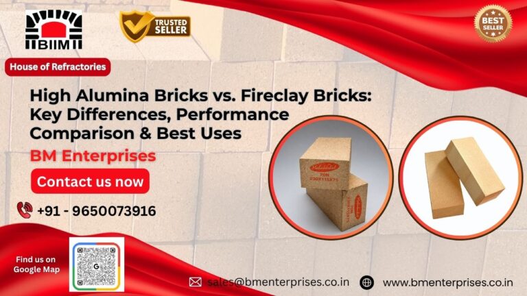 High Alumina Bricks vs. Fireclay Bricks