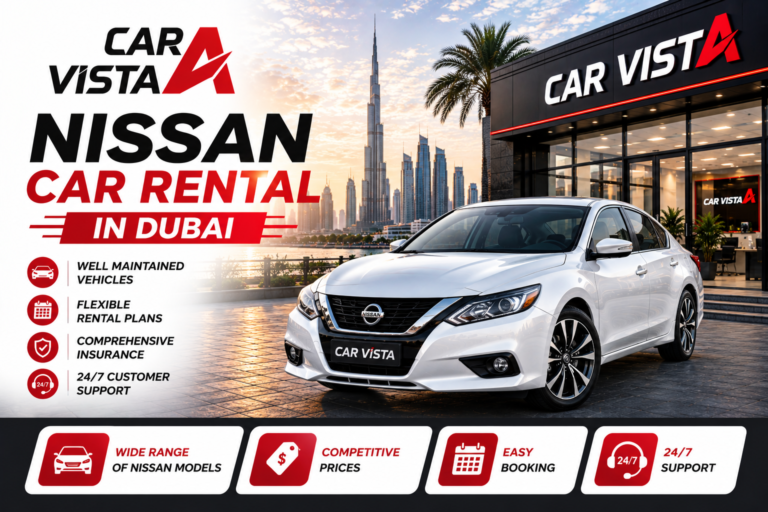 Nissan Car Rental in Dubai