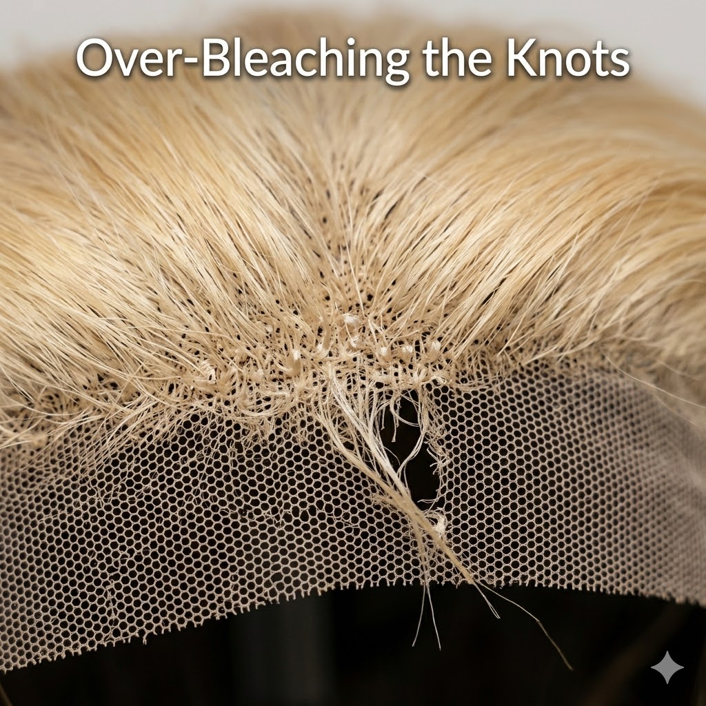 Over-Bleaching the Knots